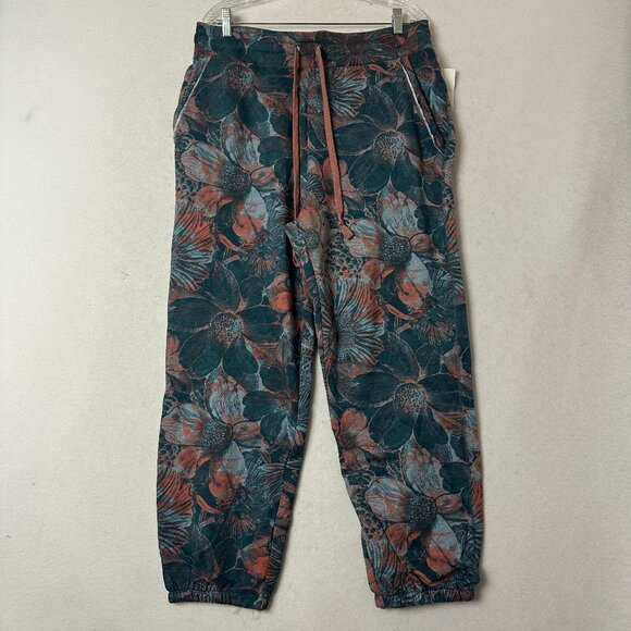 Daily Practice Pants - Daily Practice Camilla Floral Jogger sz L Fleece Ankle sweatpants